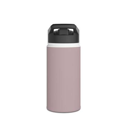 Water Bottle Taupe Rose