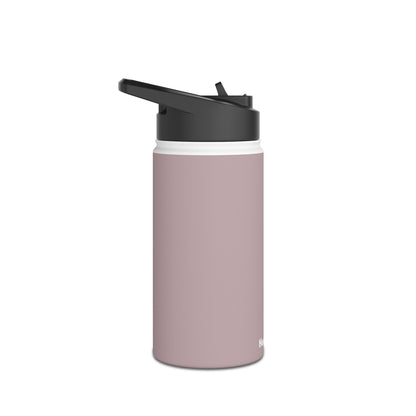 Water Bottle Taupe Rose