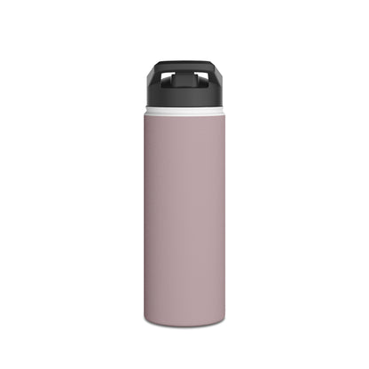 Water Bottle Taupe Rose